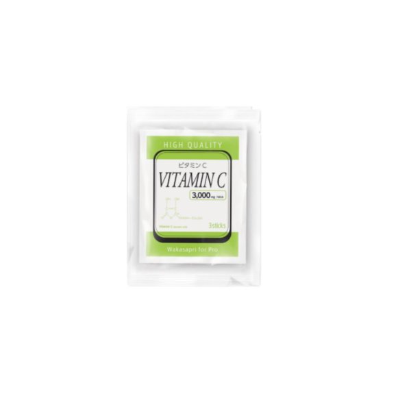 画像1: (お試しサイズ3包)　高濃度ビタミンC3000mg wakasapri for pro 3sticks (1)